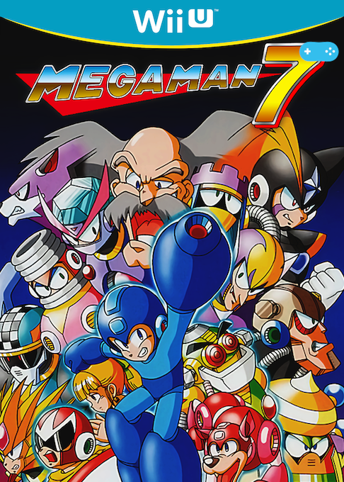 Mega Man 7 box art