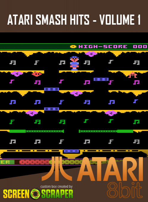 Atari Smash Hits - Volume 1 — box-2D (SS)