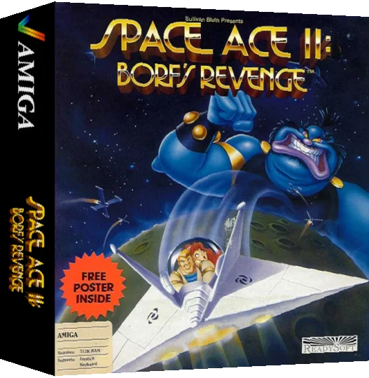 Space Ace II - Borf's Revenge — box-3D (EU)