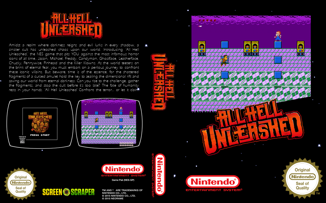 All Hell Unleashed — box-texture (SS)
