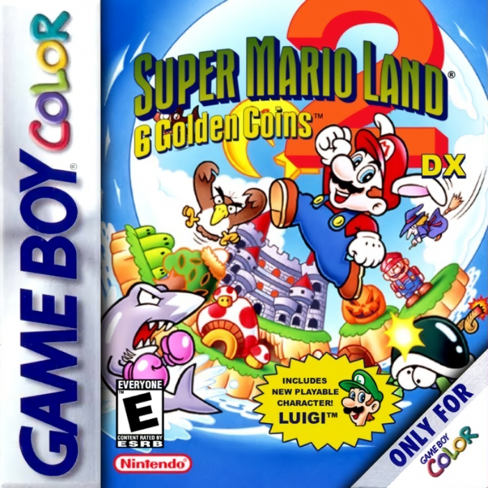 Super Mario Land 2 : 6 Golden Coins DX box art
