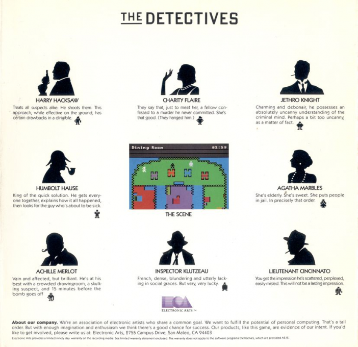 Murder On The Zinderneuf — box-2D-back (US)