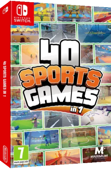 40 Sports Games in 1 — box-3D (EU)
