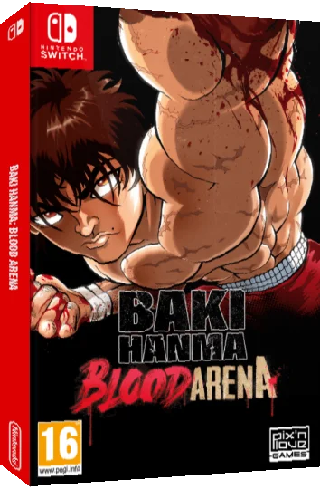 Baki Hanma - Blood Arena — box-3D (EU)