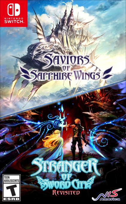 Savior of Sapphire Wings / Stranger of Sword City Revisited box art