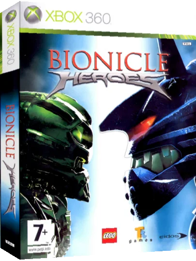Bionicle Heroes — box-3D (EU)