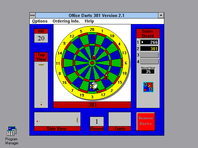 Office Darts 301 — ss (WOR)