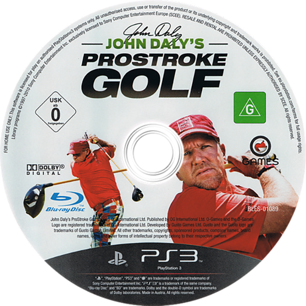 John Daly's ProStroke Golf — support-texture (EU)