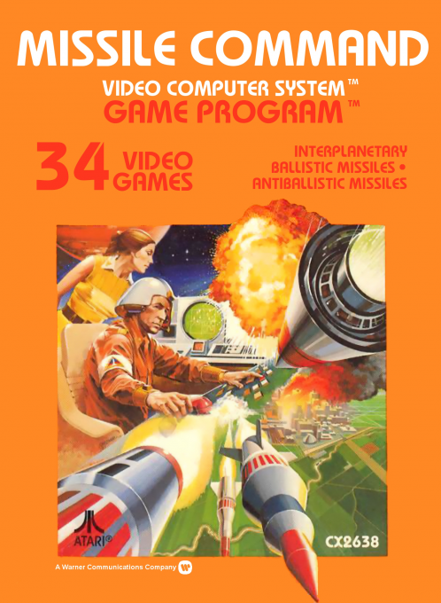 Missile Command box art