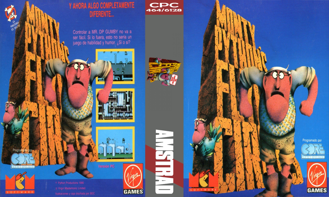 Monty Python's Flying Circus — box-texture (SP)