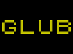 Glub — sstitle (WOR)