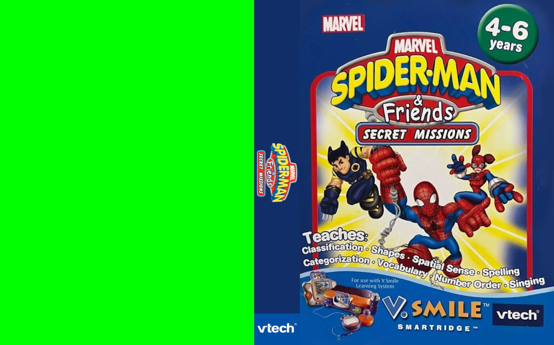 Spider-Man & Friends - Secret Missions — box-texture (US)