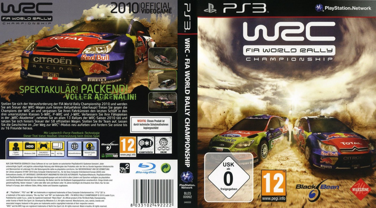 WRC - FIA World Rally Championship — box-texture (EU)