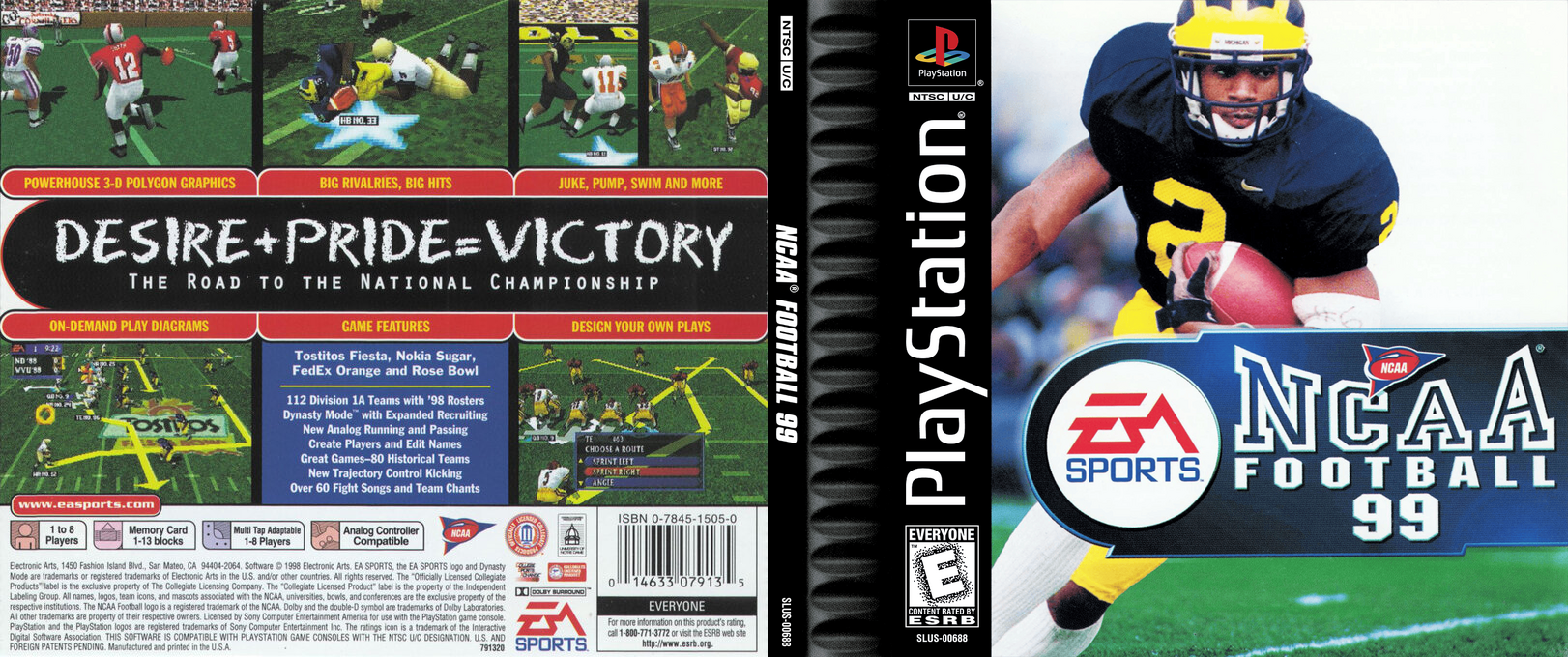 Ncaa Football 99 — box-texture (US)
