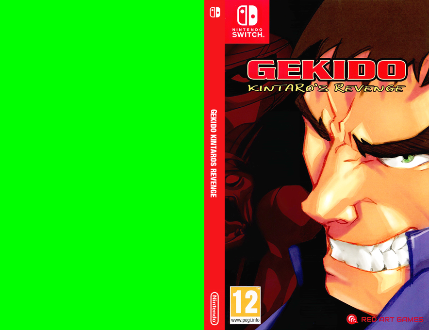 Gekido Kintaros Revenge — box-texture (EU)