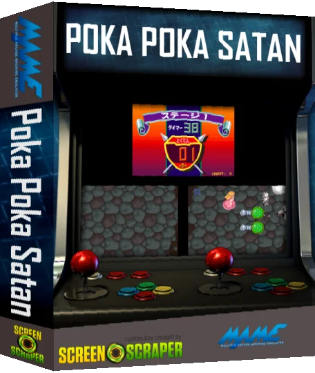Poka Poka Satan — box-3D (SS)