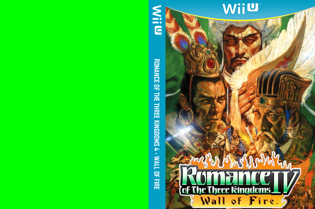 Romance of the Three Kingdoms IV - Wall of Fire — box-texture (WOR)