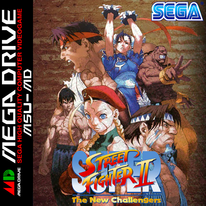 Super Street Fighter II box art