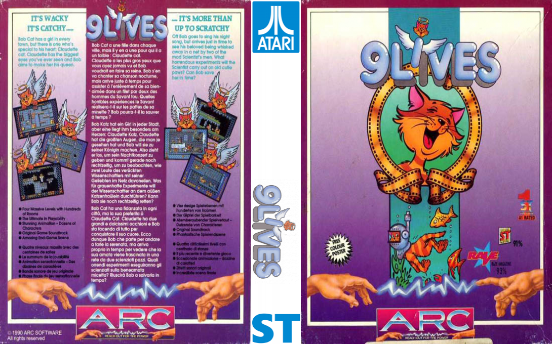 9 Lives — box-texture (EU)