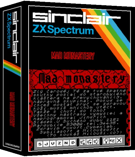 Mad Monastery — box-3D (SS)