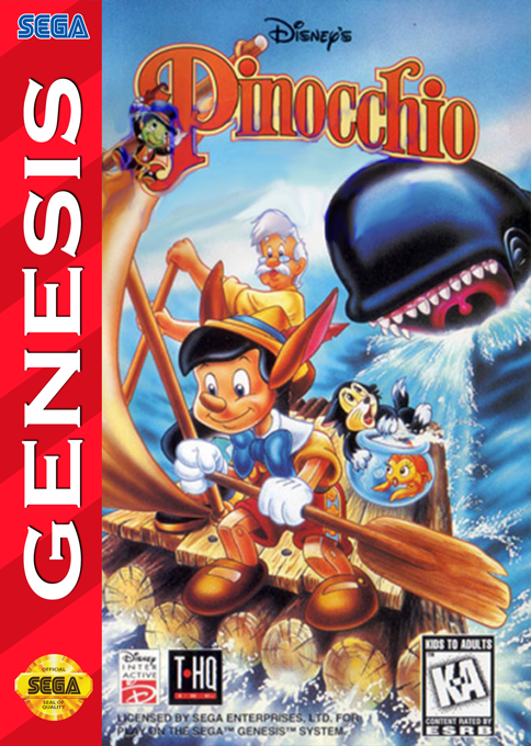 Pinocchio box art