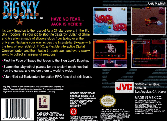 Big Sky Trooper — box-2D-back (US)