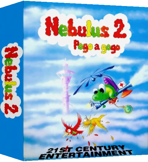 Nebulus 2 - Pogo a Gogo — box-3D (EU)
