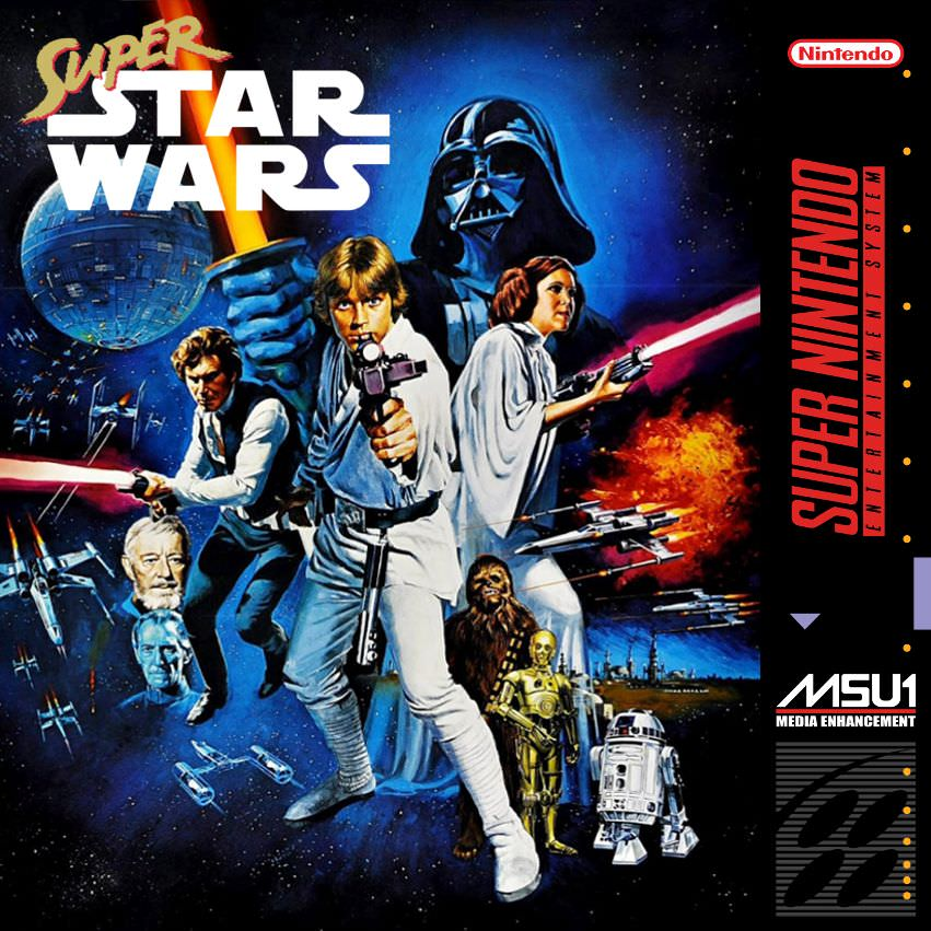 Super Star Wars box art