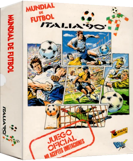 Mundial de Fútbol Italia '90 — box-3D (SP)