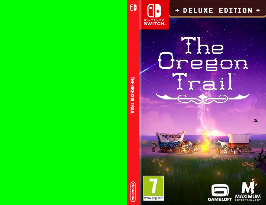 Oregon Trail, The — box-texture (EU)