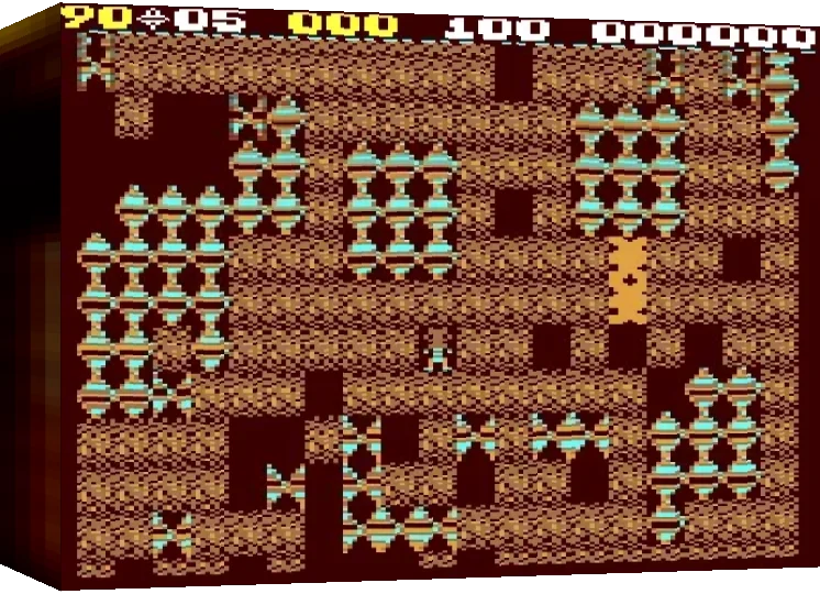 Angels' Boulder Dash — box-3D (WOR)