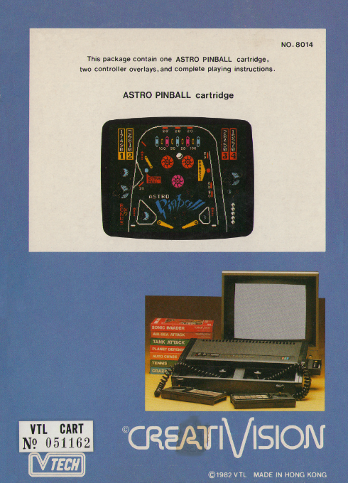 Astro Pinball — box-2D-back (WOR)
