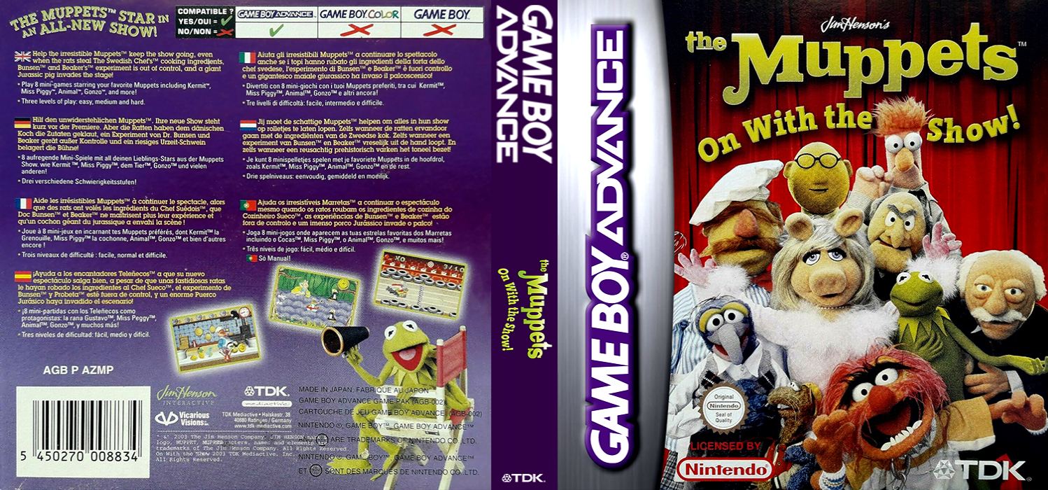 Muppets, The - On With The Show! — box-texture (EU)