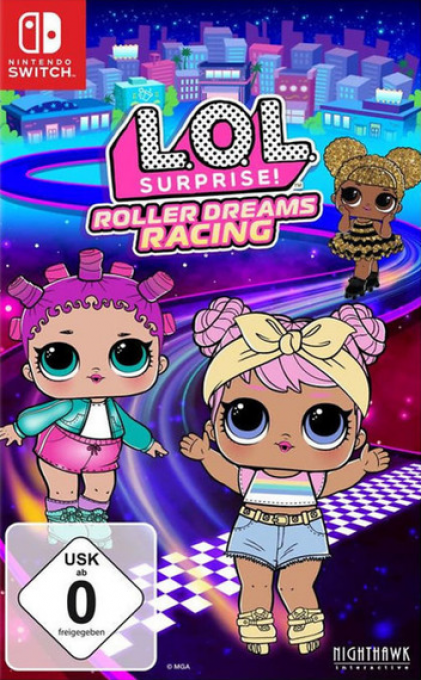 LOL Suprise! Roller Dreams Racing — box-2D (DE)