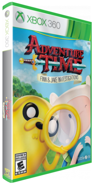 Adventure Time - Finn And Jake Investigations — box-3D (US)