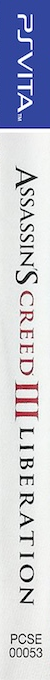 Assassin's Creed 3 - Liberation — box-2D-side (US)