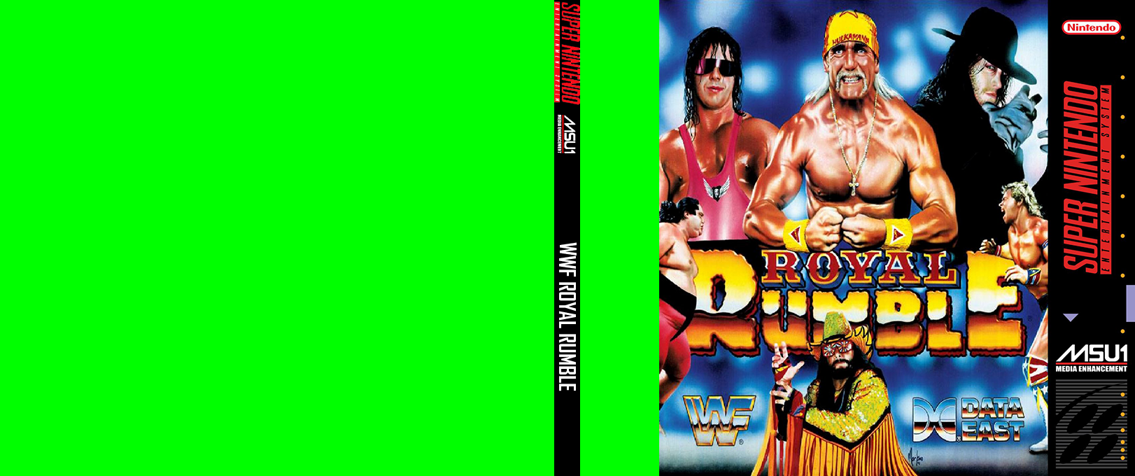 WWF Royal Rumble — box-texture (WOR)