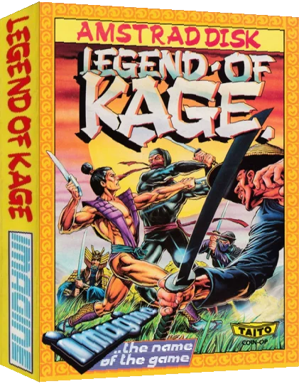 Legend Of Kage, The — box-3D (EU)