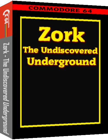 Zork : The Undiscovered Underground — box-3D (CUS)