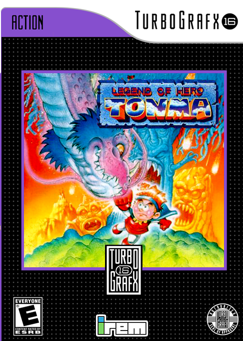 Legend Of Hero Tonma box art