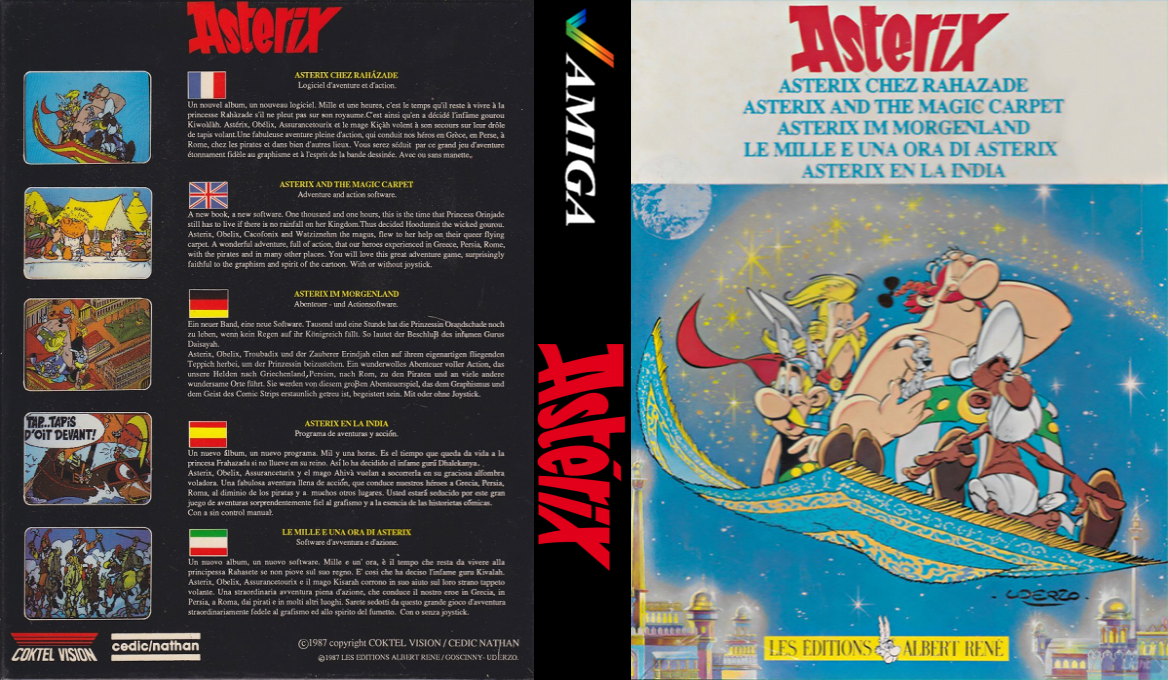 Asterix im Morgenland — box-texture (EU)