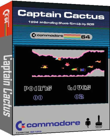 Captain Cactus — box-3D (CUS)