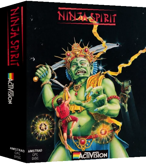 Ninja Spirit — box-3D (EU)