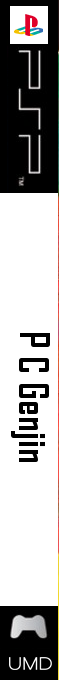 PC Genjin — box-2D-side (JP)