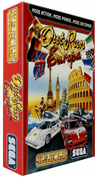 OutRun Europa — box-3D (EU)