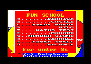 Fun School - For Under 8s — sstitle (EU)