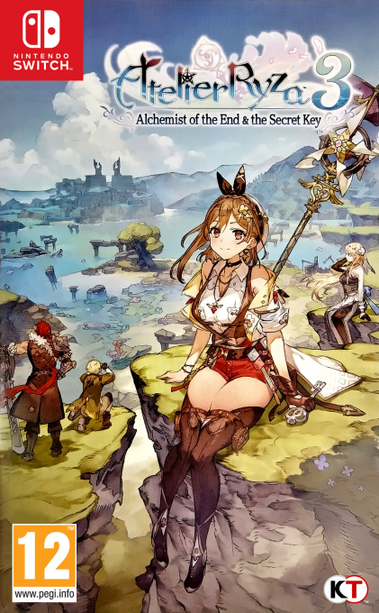 Atelier Ryza 3 : Alchemist of the End & the Secret Key — box-2D (EU)