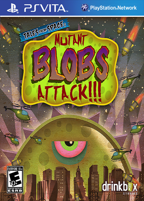 Tales From Space - Mutant Blobs Attack!!! box art
