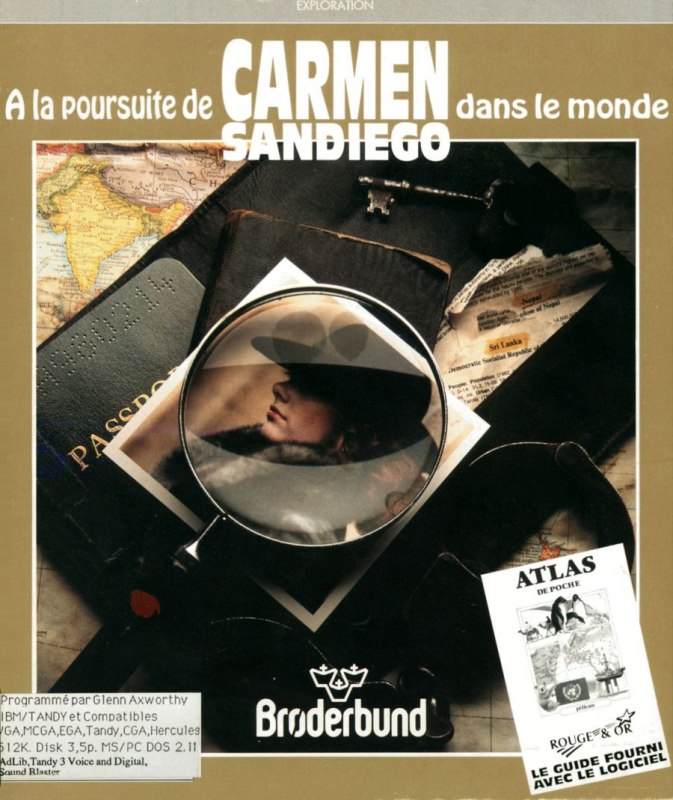 Where in the World is Carmen Sandiego? — box-2D (FR)