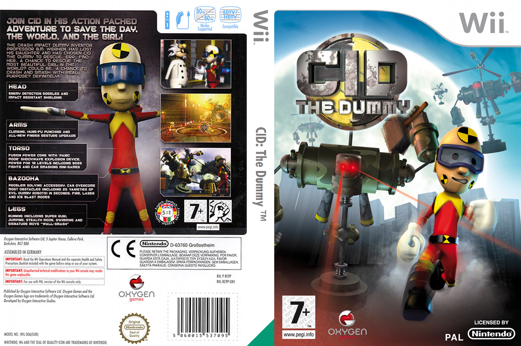 CID the Dummy — box-texture (EU)